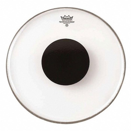 Remo 8 in. Controlled Sound Clear Black Dot Drumhead - Top Black Dot CS030810-U